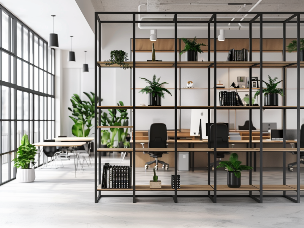 Ranking: Najlepsze regały modułowe do przestrzeni coworkingowych.
