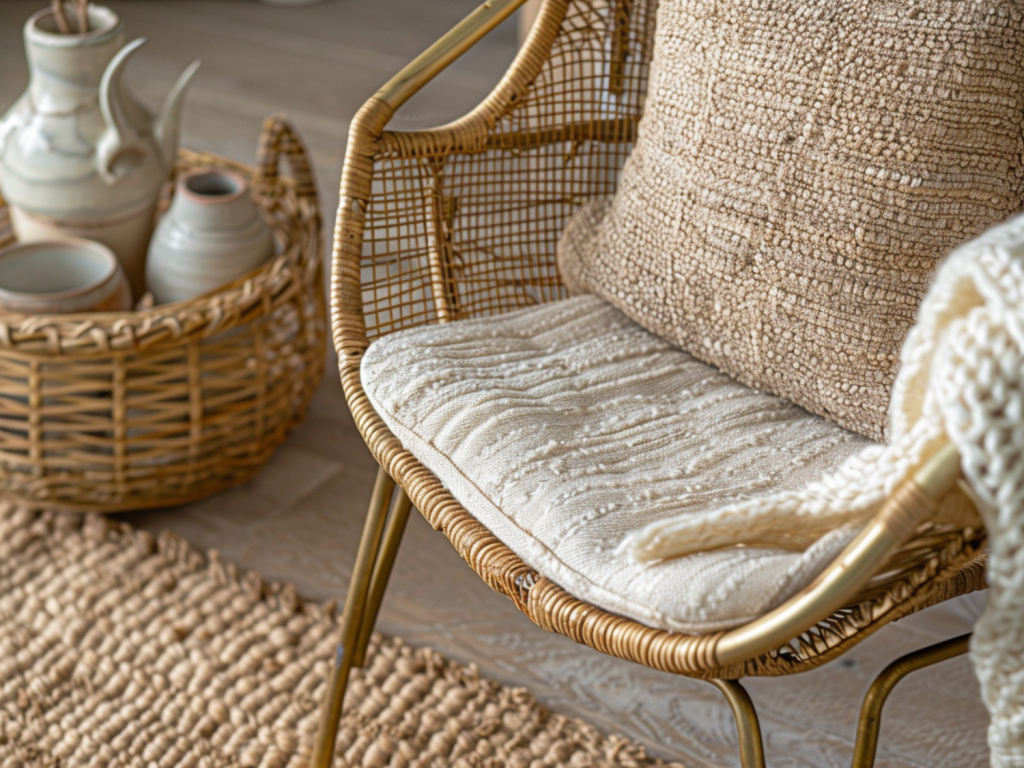 Jakie są zalety mebli w stylu glamour z naturalnych materiałów