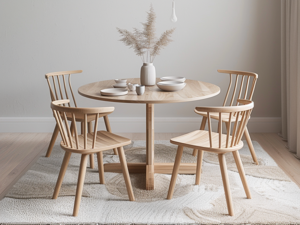 Jak wybrać trwałe meble skandynawskie do przestrzeni jadalnych