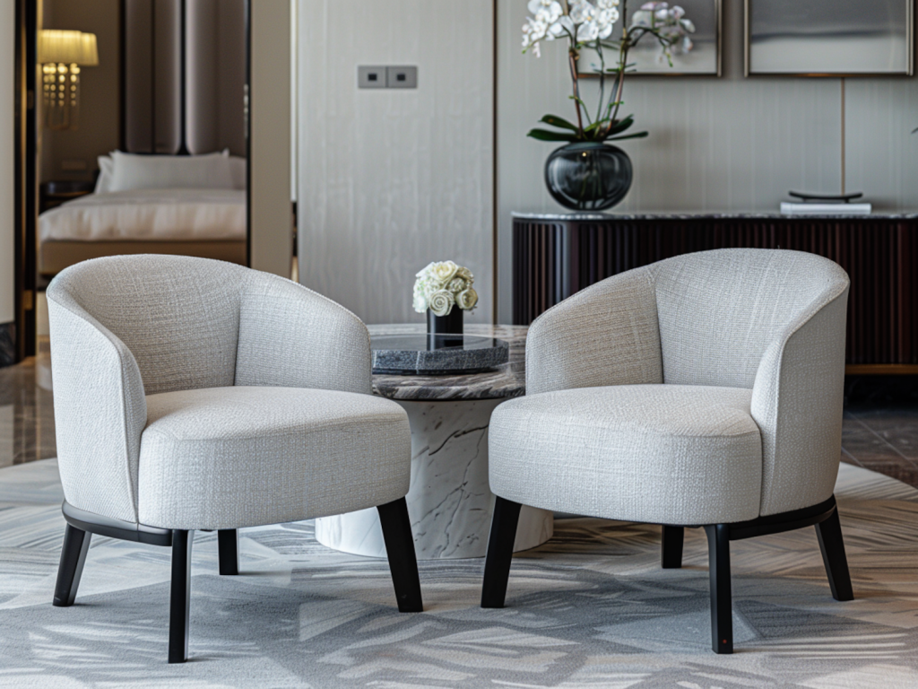 Jakie fotele najlepiej sprawdzają się w hotelowych pokojach