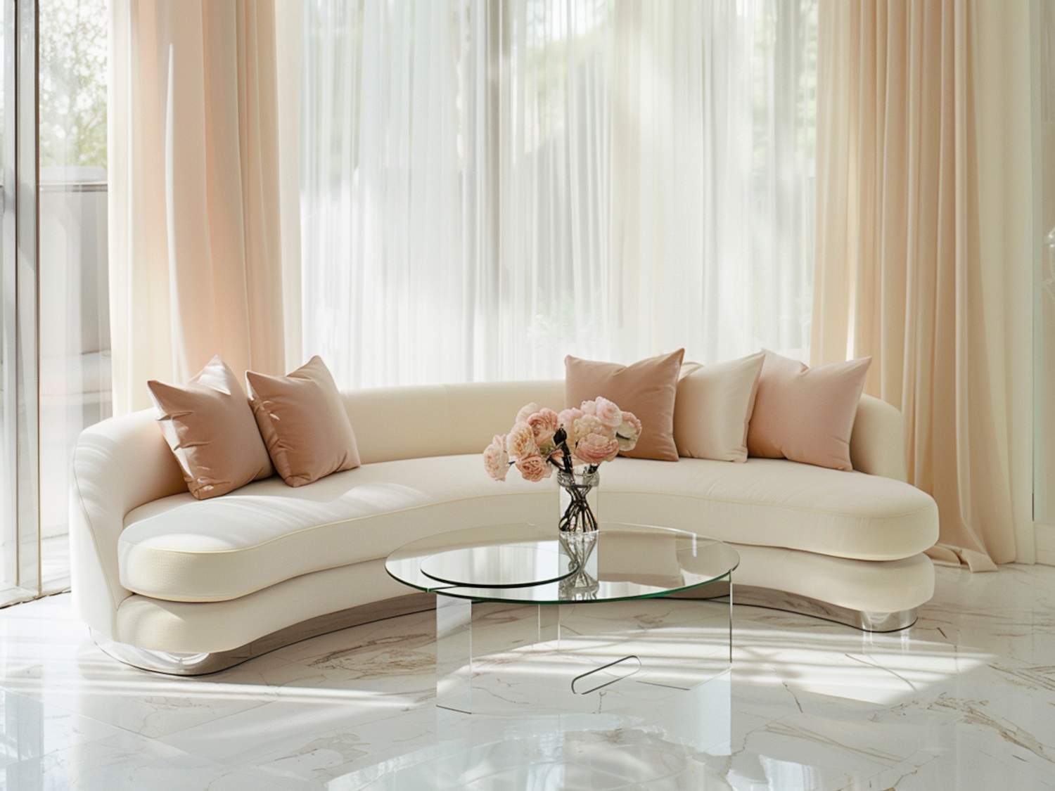 10 inspiracji na urządzenie salonu z luksusowymi sofami w stylu glamour