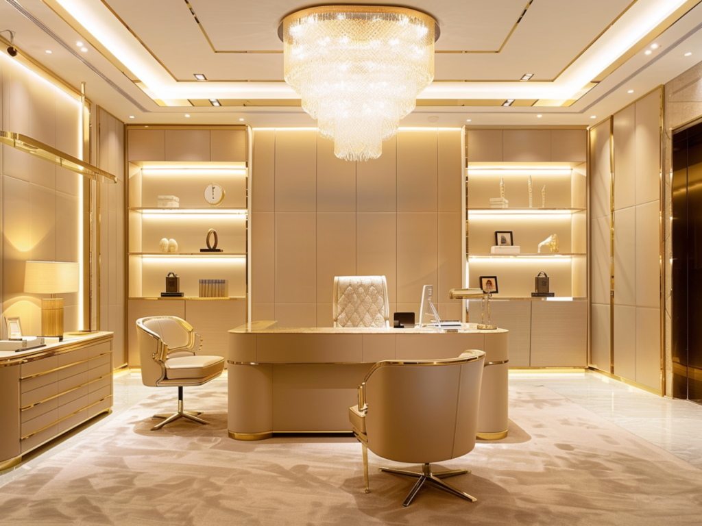 Jak dopasować oświetlenie LED do przestrzeni biurowych w stylu glamour