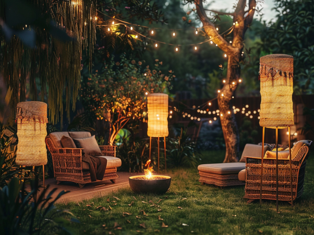 Jak stworzyć funkcjonalny ogród z lampami stojącymi