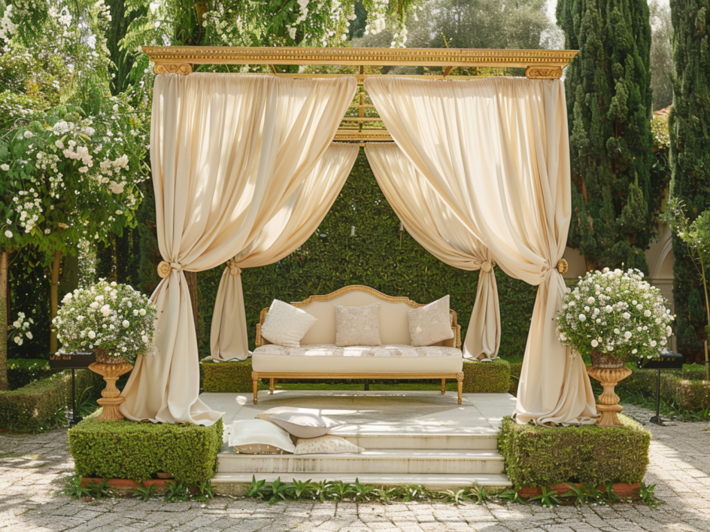 Jakie meble ogrodowe najlepiej pasują do przestrzeni w stylu glamour