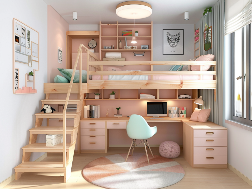 Najlepsze łóżka piętrowe z biurkiem na 2025 rok.