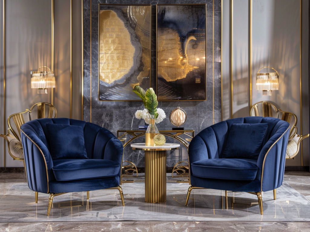 Najlepsze krzesła w stylu glamour