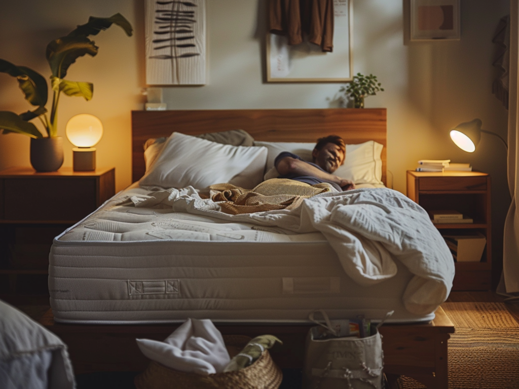 Materace hybrydowe – jakie modele najlepiej redukują punkty nacisku