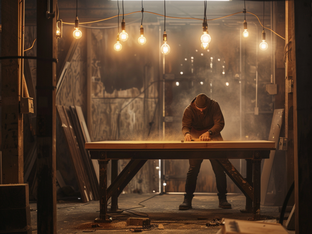 Proces tworzenia mebli industrialnych – inspiracje i techniki