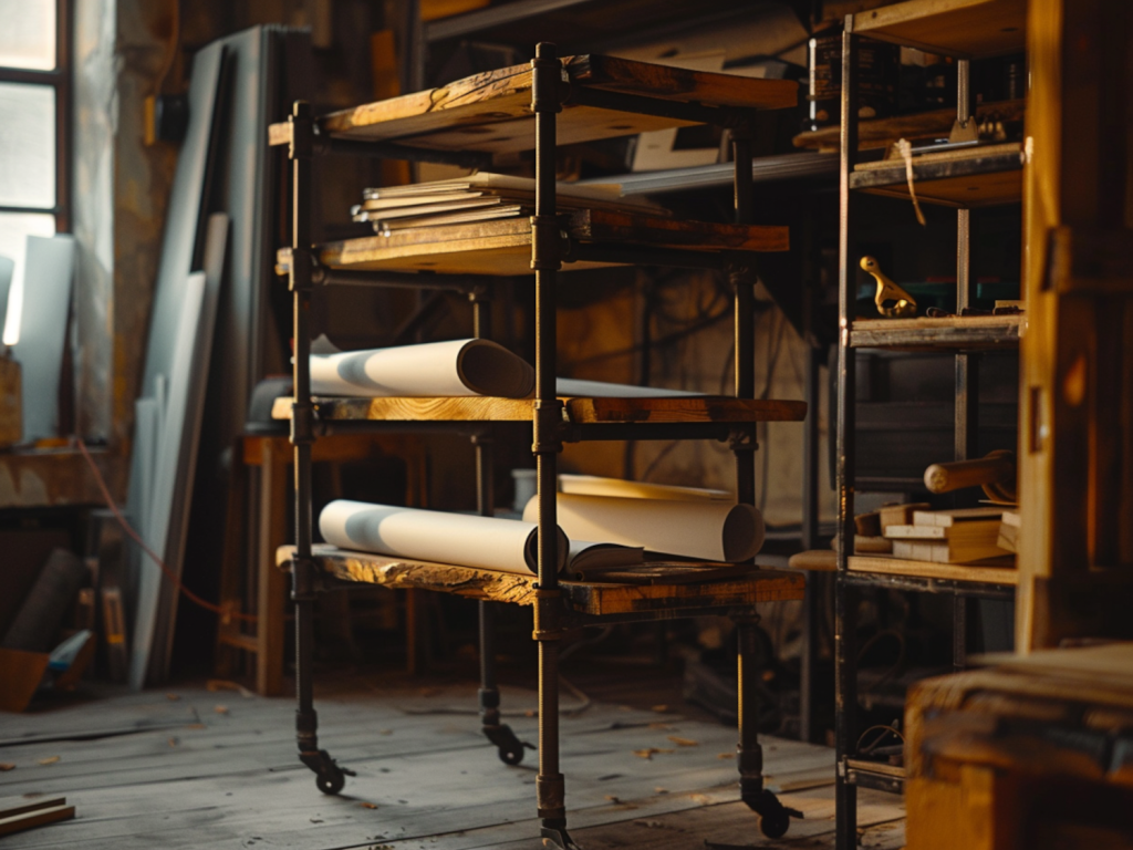 Proces tworzenia mebli industrialnych – inspiracje i techniki