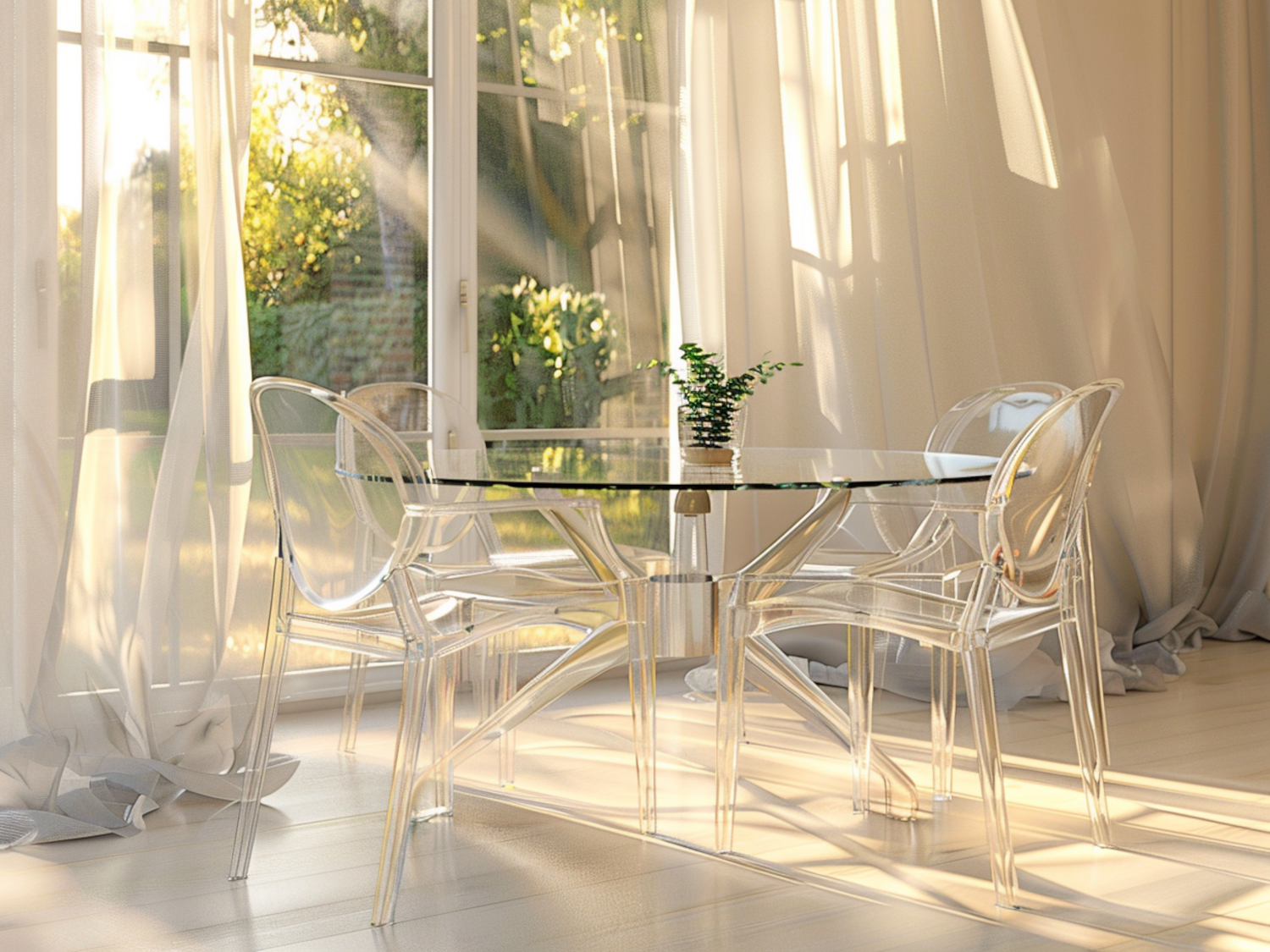 10 inspiracji na urządzenie małej jadalni z meblami składanymi