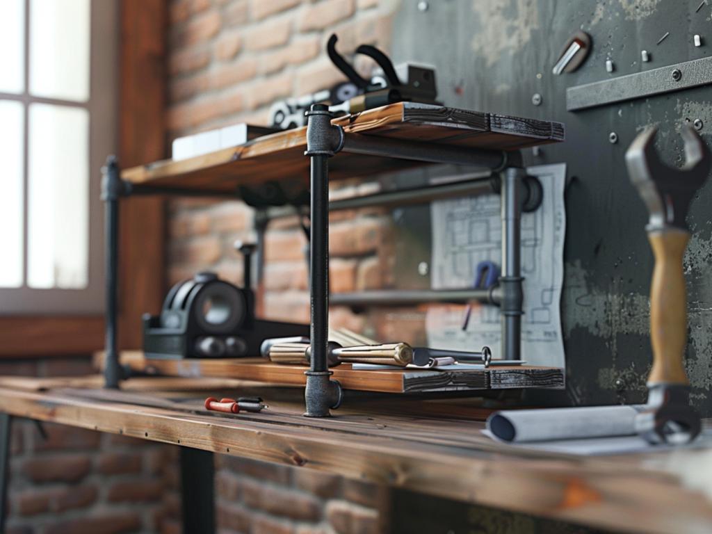 Jak stworzyć regał DIY z rur hydraulicznych