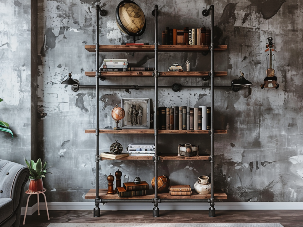 Jak stworzyć regał DIY z rur hydraulicznych