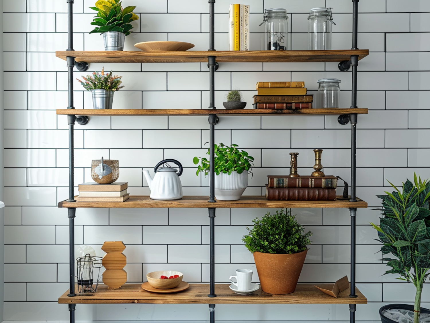 Jak stworzyć regał DIY z rur hydraulicznych