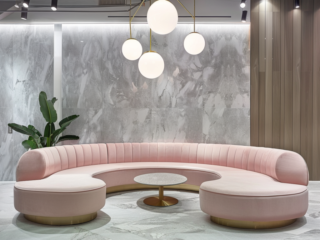 Najlepsze sofy glamour na 2025 rok do przestrzeni coworkingowych