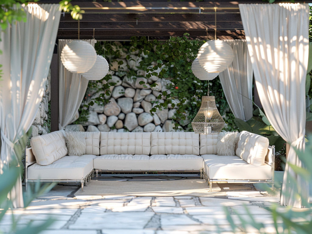 Najlepsze sofy ogrodowe w stylu glamour
