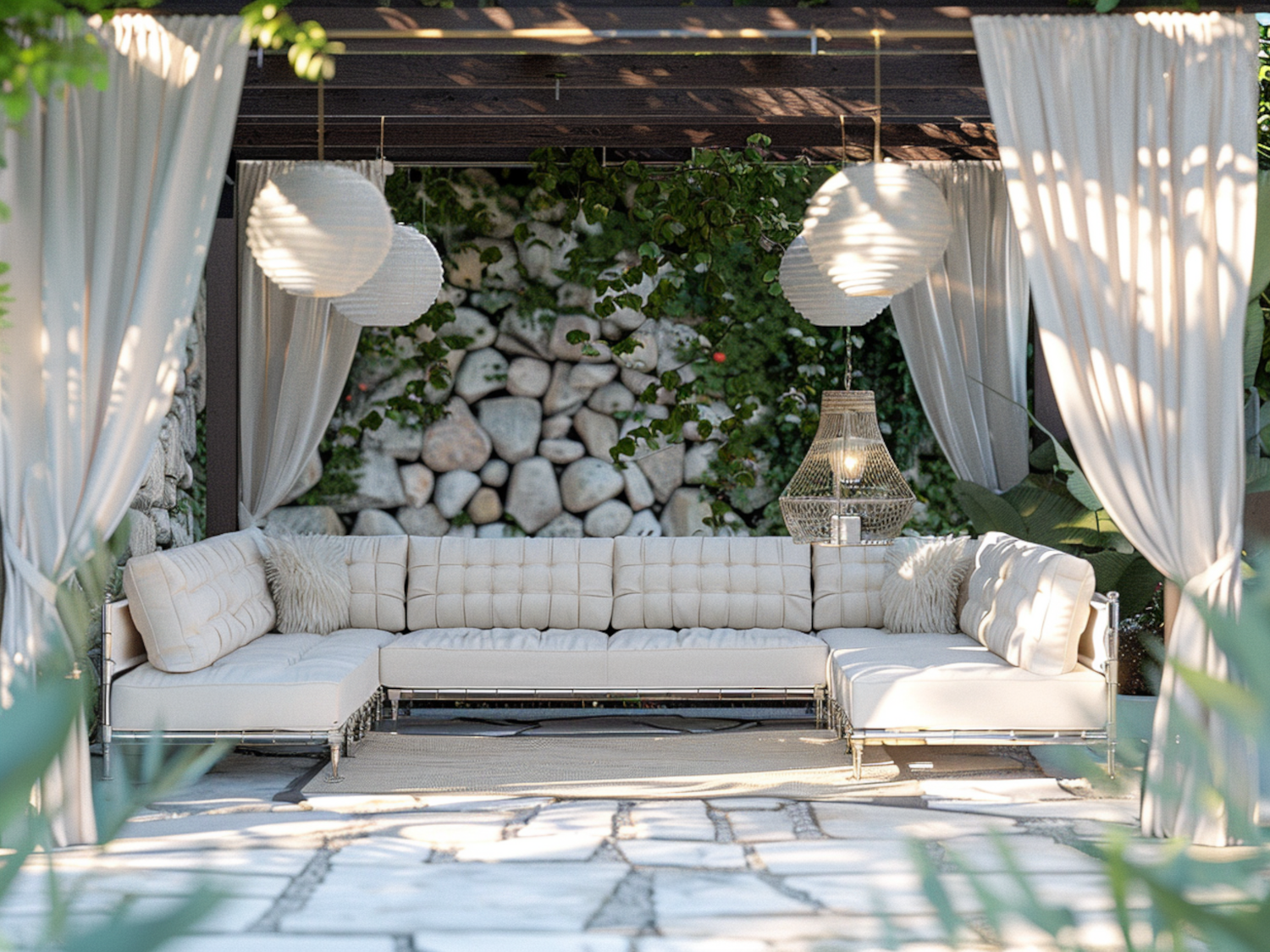 Najlepsze sofy ogrodowe w stylu glamour