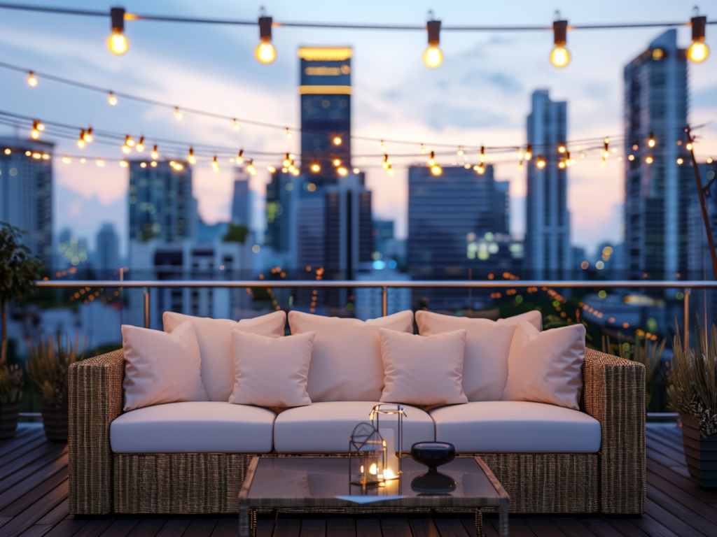 Najlepsze sofy ogrodowe w stylu glamour