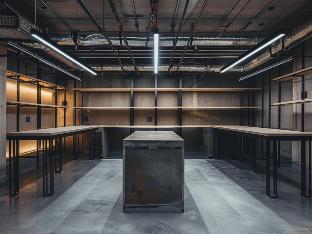 Jakie materiały dominują w projektowaniu mebli industrialnych